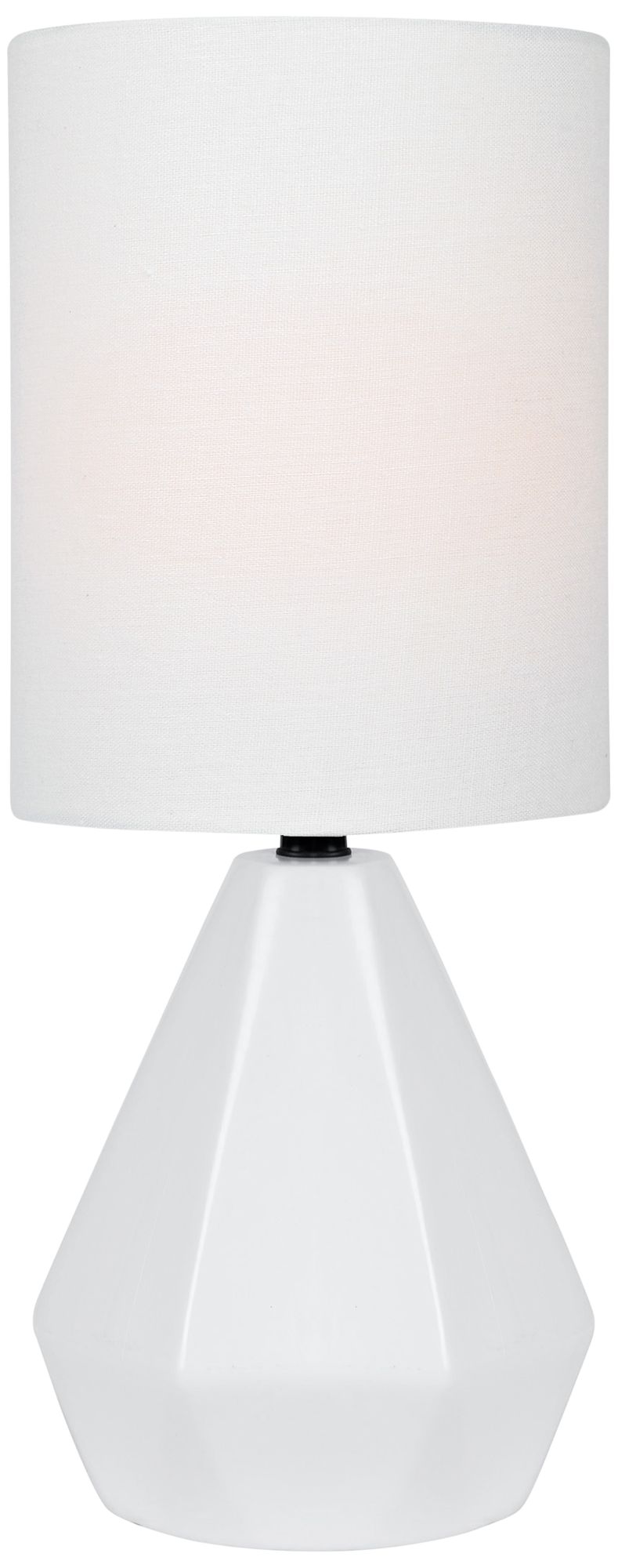 Lite Source Mason 17" High White Ceramic Accent Table Lamp