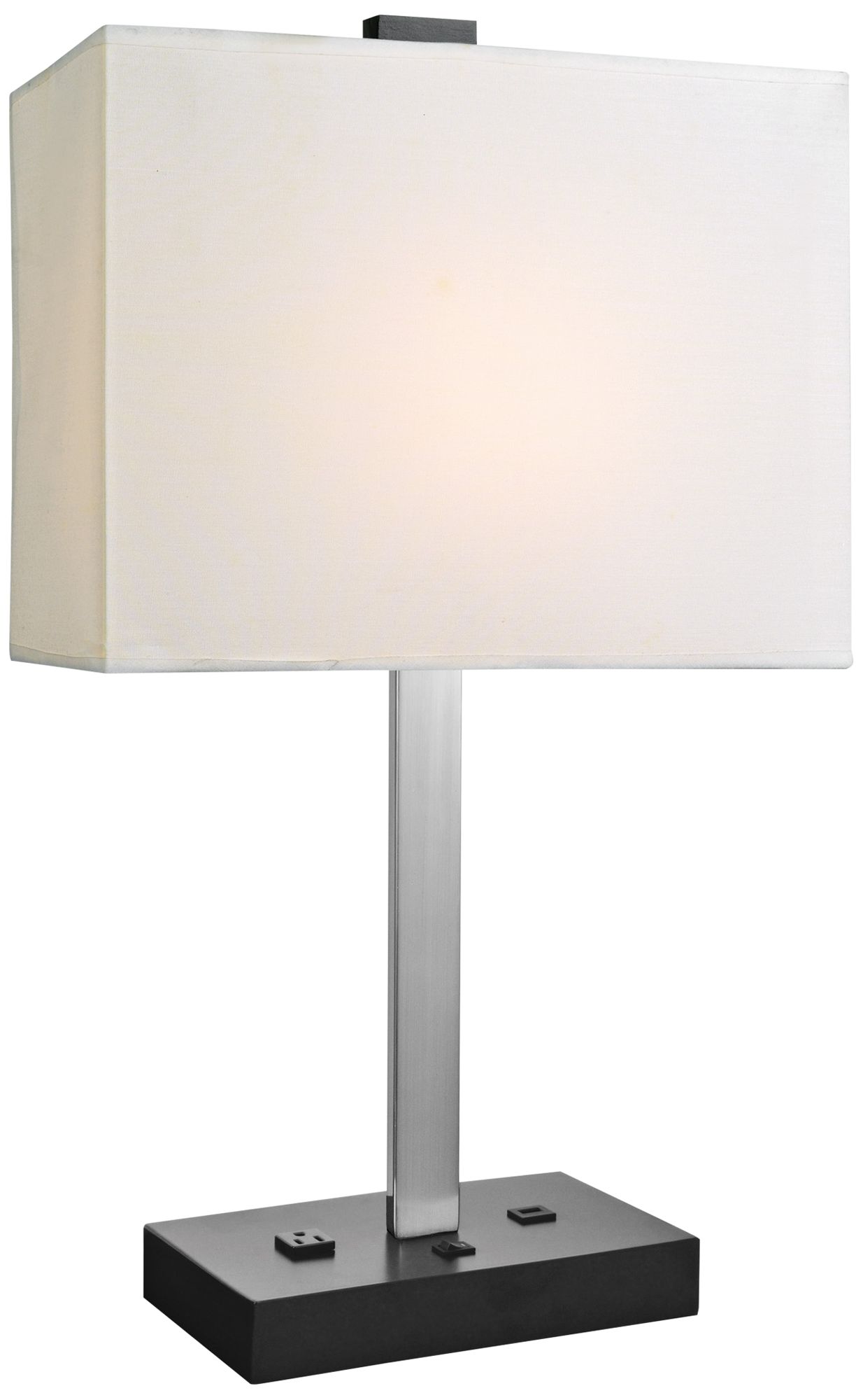 Lite Source Maddox II Chrome Metal Table Lamp