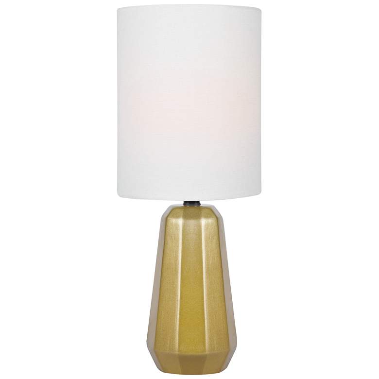 Lite Source Charna 17 1/2&quot;H Gold Ceramic Accent Table Lamp