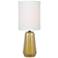 Lite Source Charna 17 1/2"H Gold Ceramic Accent Table Lamp