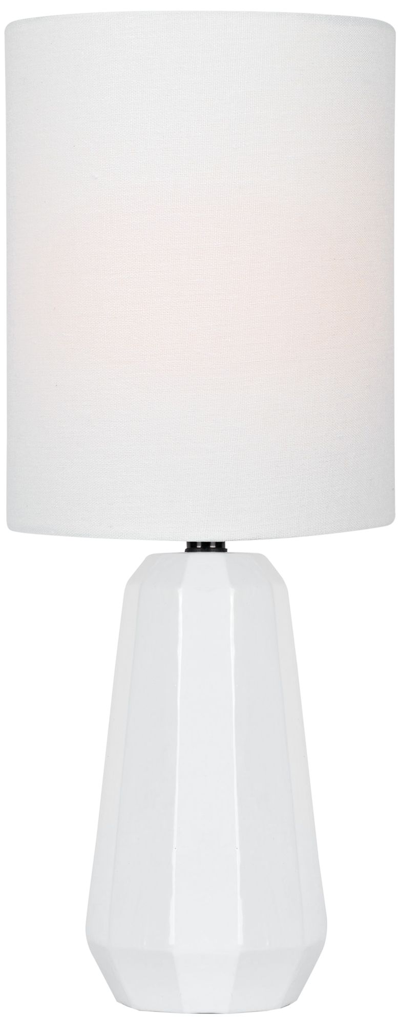 Lite Source Charna 17 1/2"H White Ceramic Accent Table Lamp