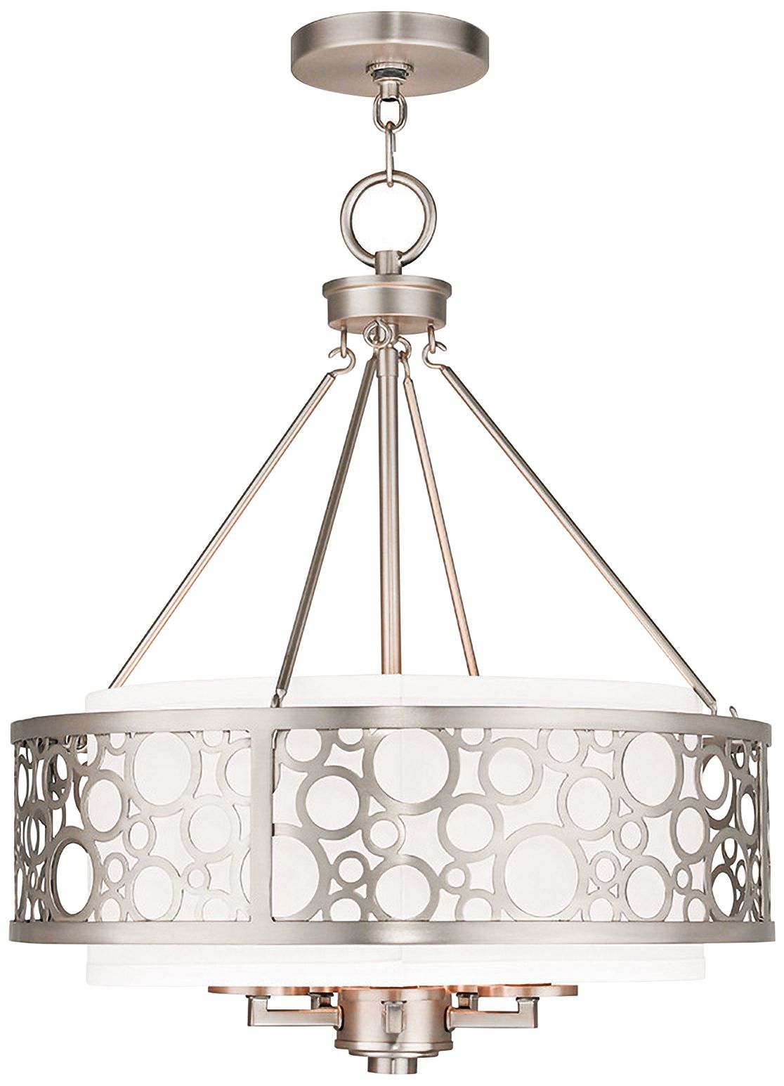 Avalon 18" Wide Brushed Nickel Pendant Light