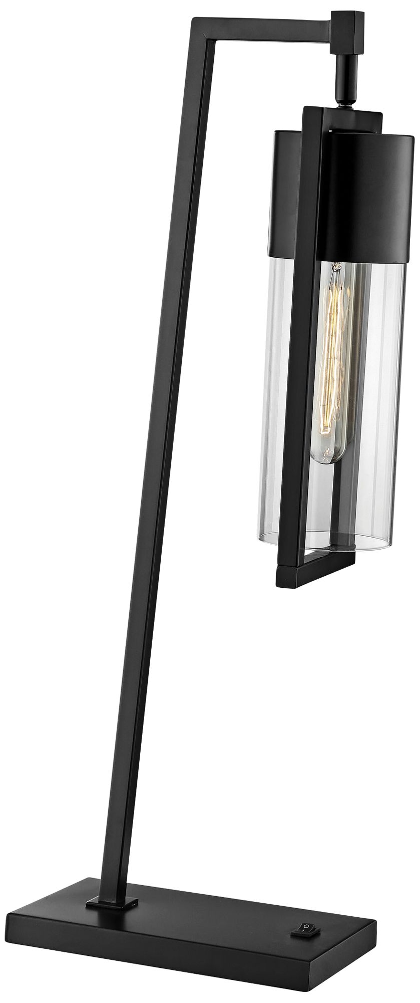 Norman Black Metal Desk Lamp by Lite Source