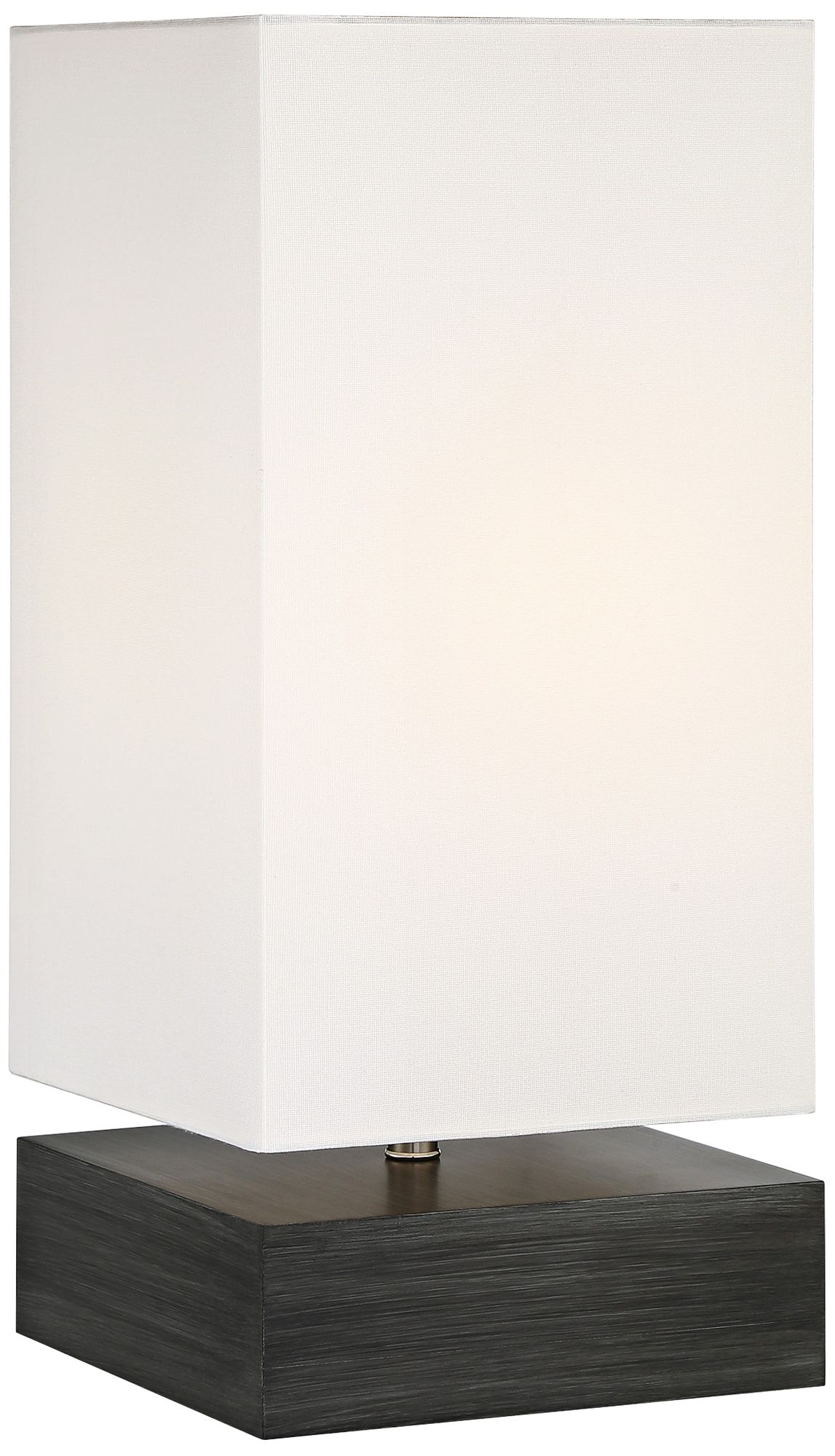 Lite Source Serina Charcoal Wood Accent Table Lamp