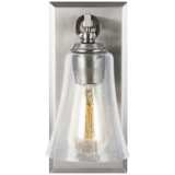 Feiss Monterro 11&quot; High Satin Nickel Wall Sconce