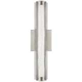 Feiss Cutler 18&quot; High Satin Nickel LED Wall Sconce