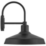 Hinkley Forge 16 1/2&quot; High Black Outdoor Wall Light