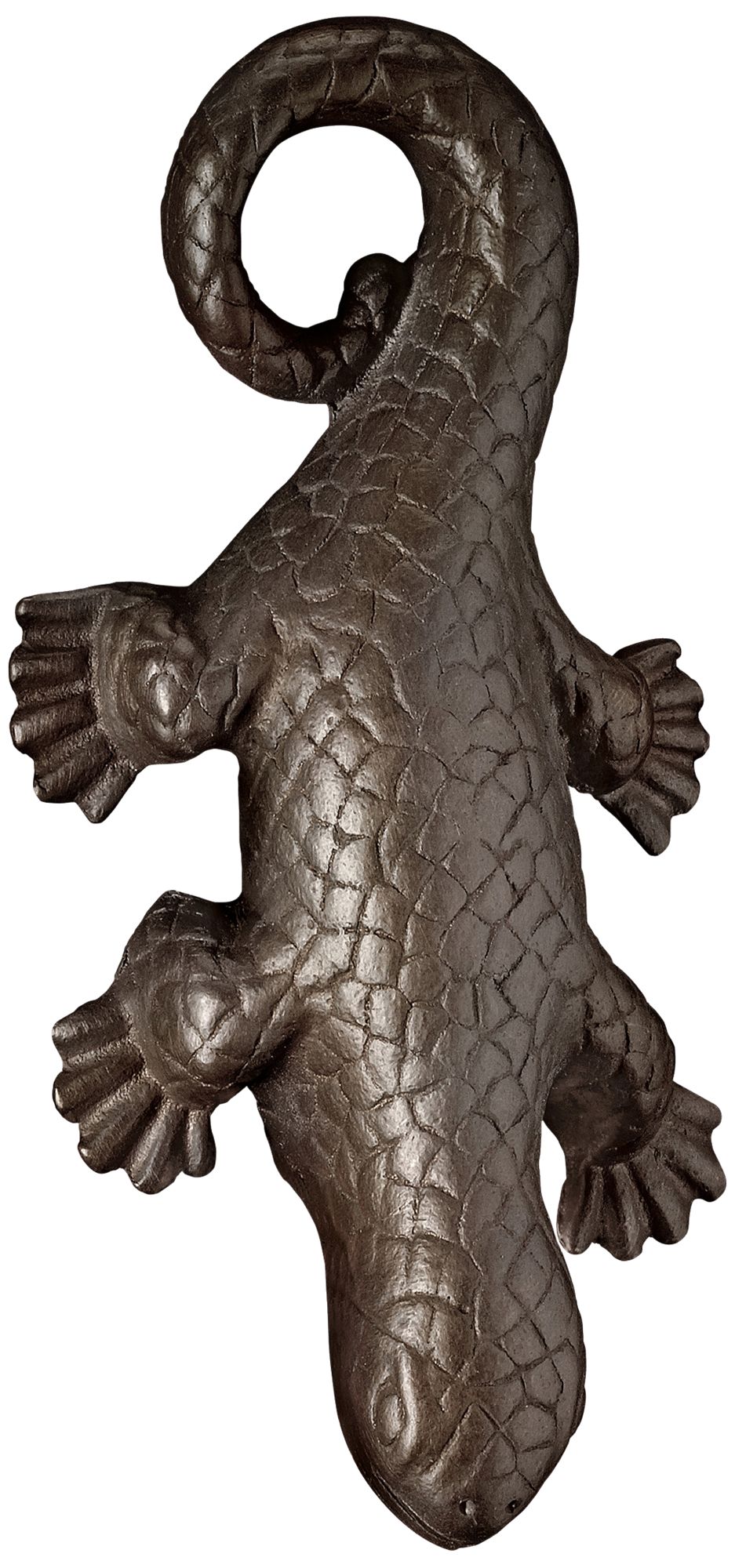 Kichler Oak Trail 3 1/2" Wide Olde Bronze Lizard Deck Light