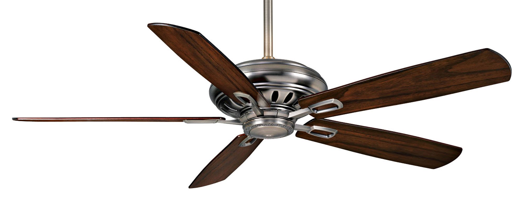 60" Casablanca Holliston Nickel Ceiling Fan