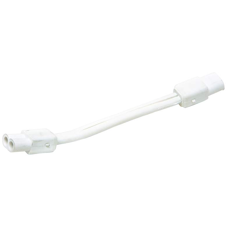 Image 1 9" Long White Thermoplastic Elastomer Jumper Connector