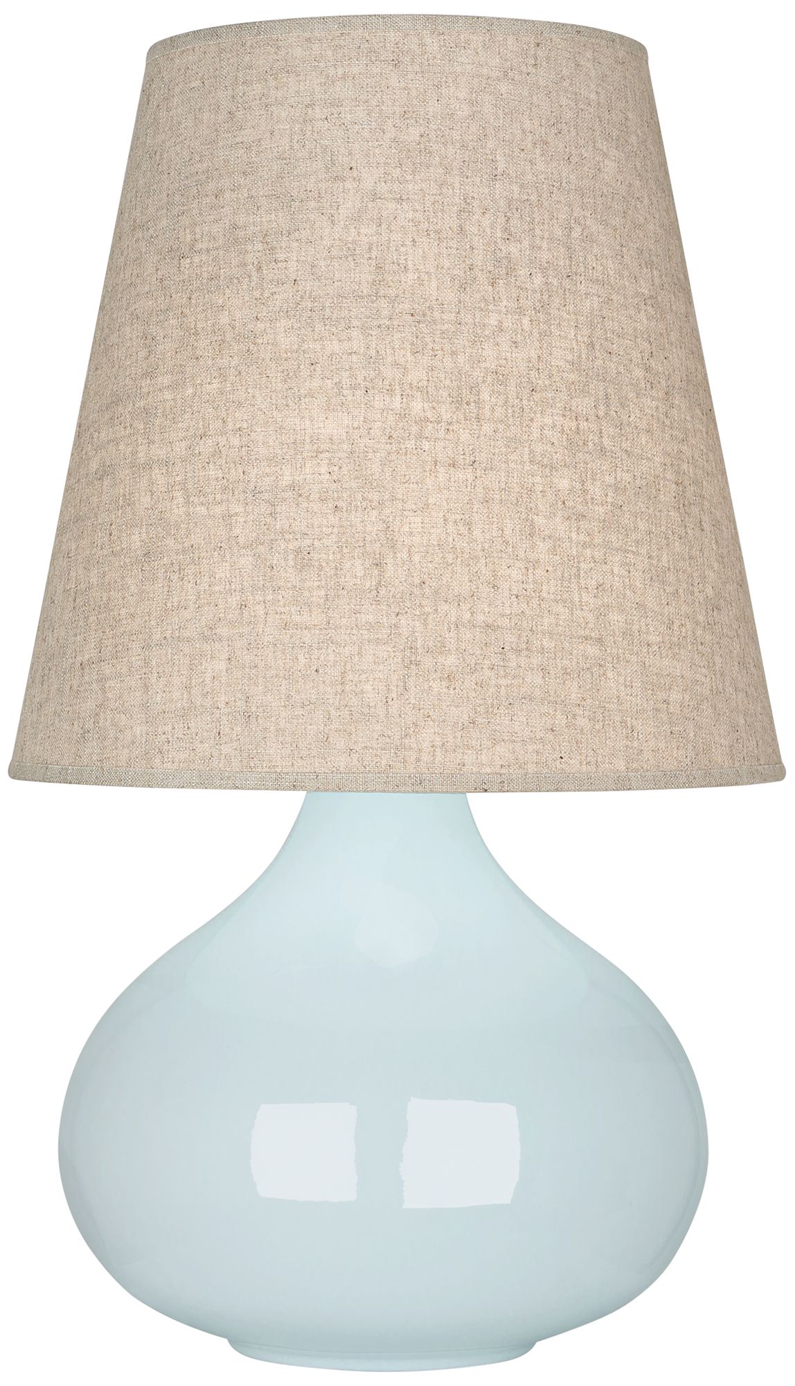 baby blue table lamp
