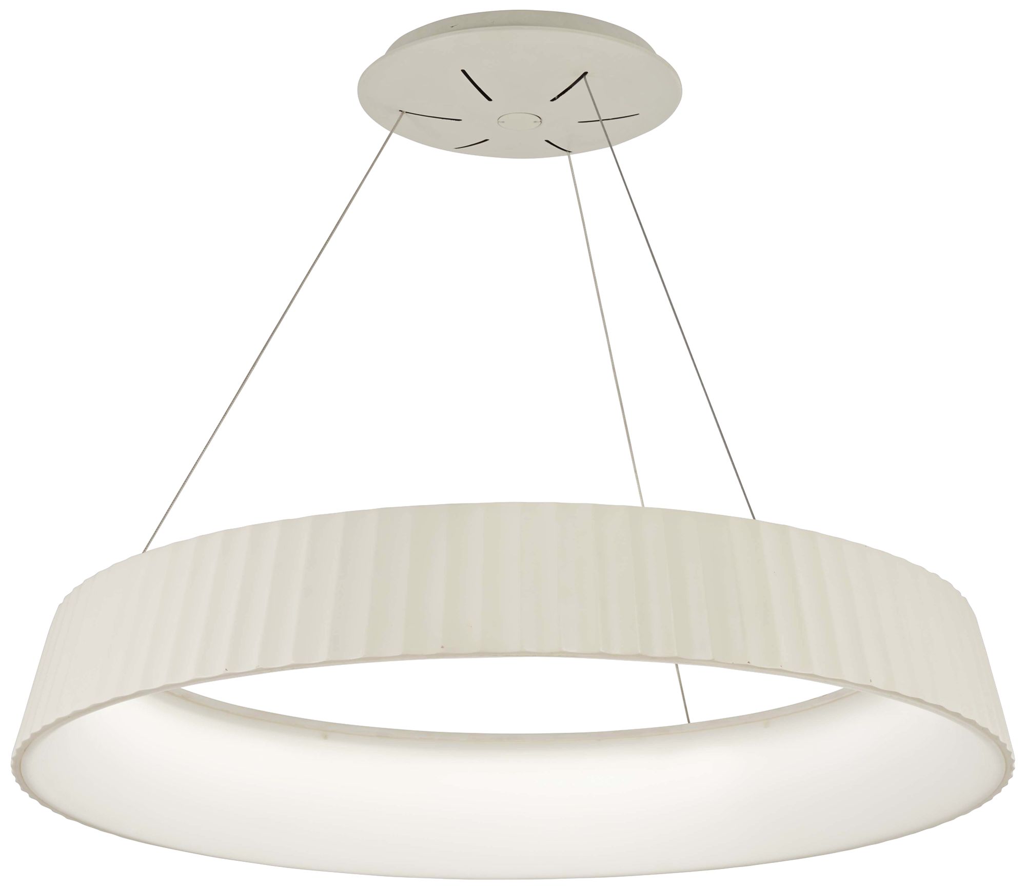 George Kovacs Star Gate 33 1/2" Wide White LED Pendant Light
