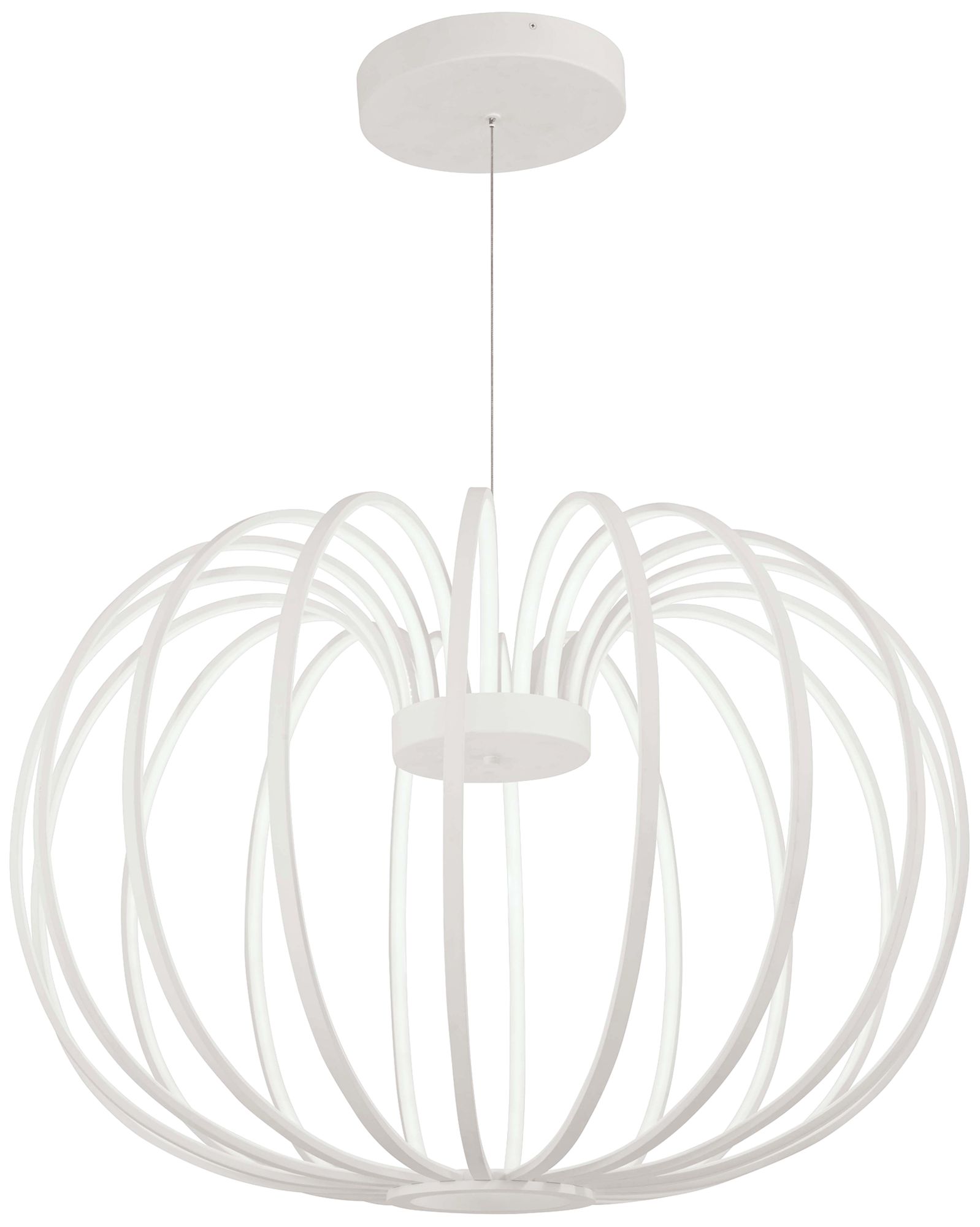 Snow Sprite 33 1/2" Wide Matte White LED Pendant Light