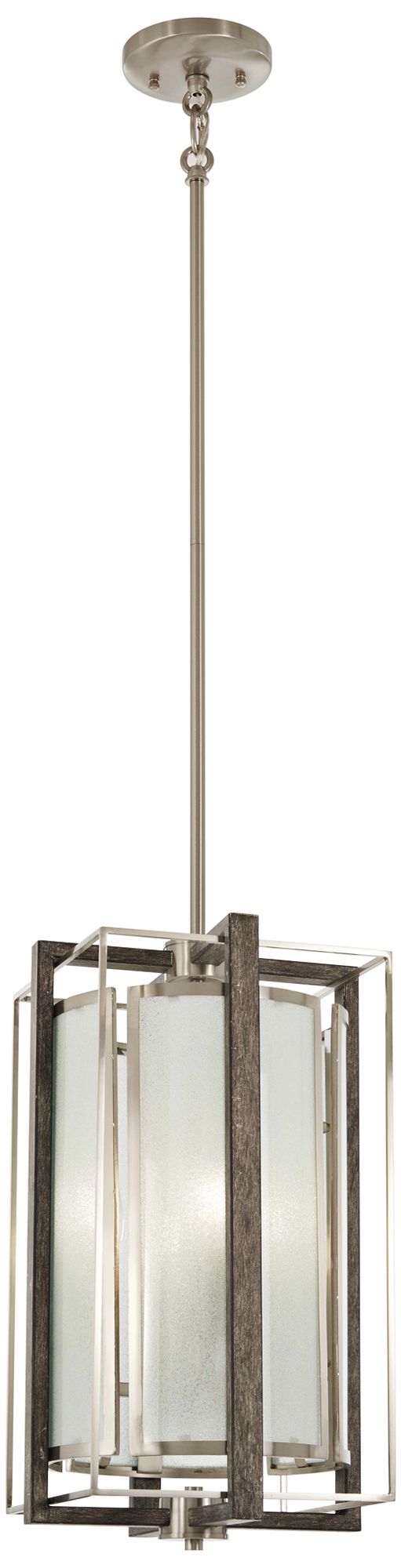 Tyson's Gate 10" Wide Brushed Nickel Mini Pendant