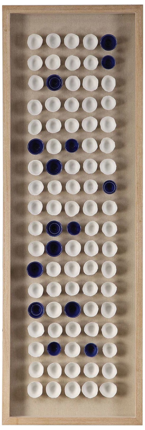 Uttermost Cobalt 59" High Shadow Box Framed Wall Art