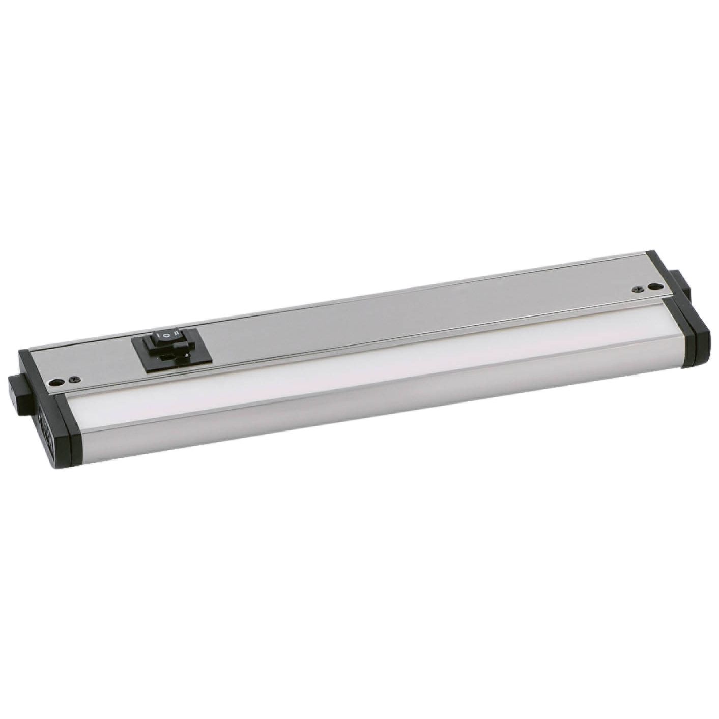 CounterMax MX-L-120-3K 12" W Nickel LED Undercabinet Light