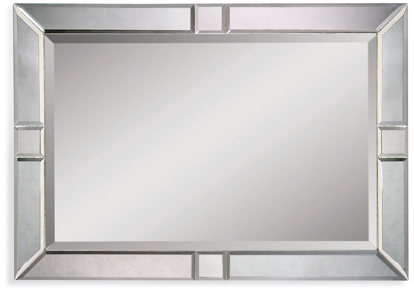 Barbarella Beveled Mirror 42" x 30" Oversized Wall