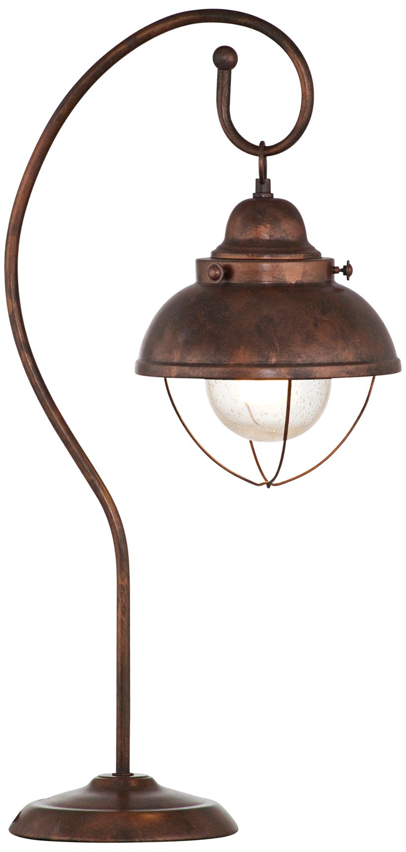 copper desk lamps