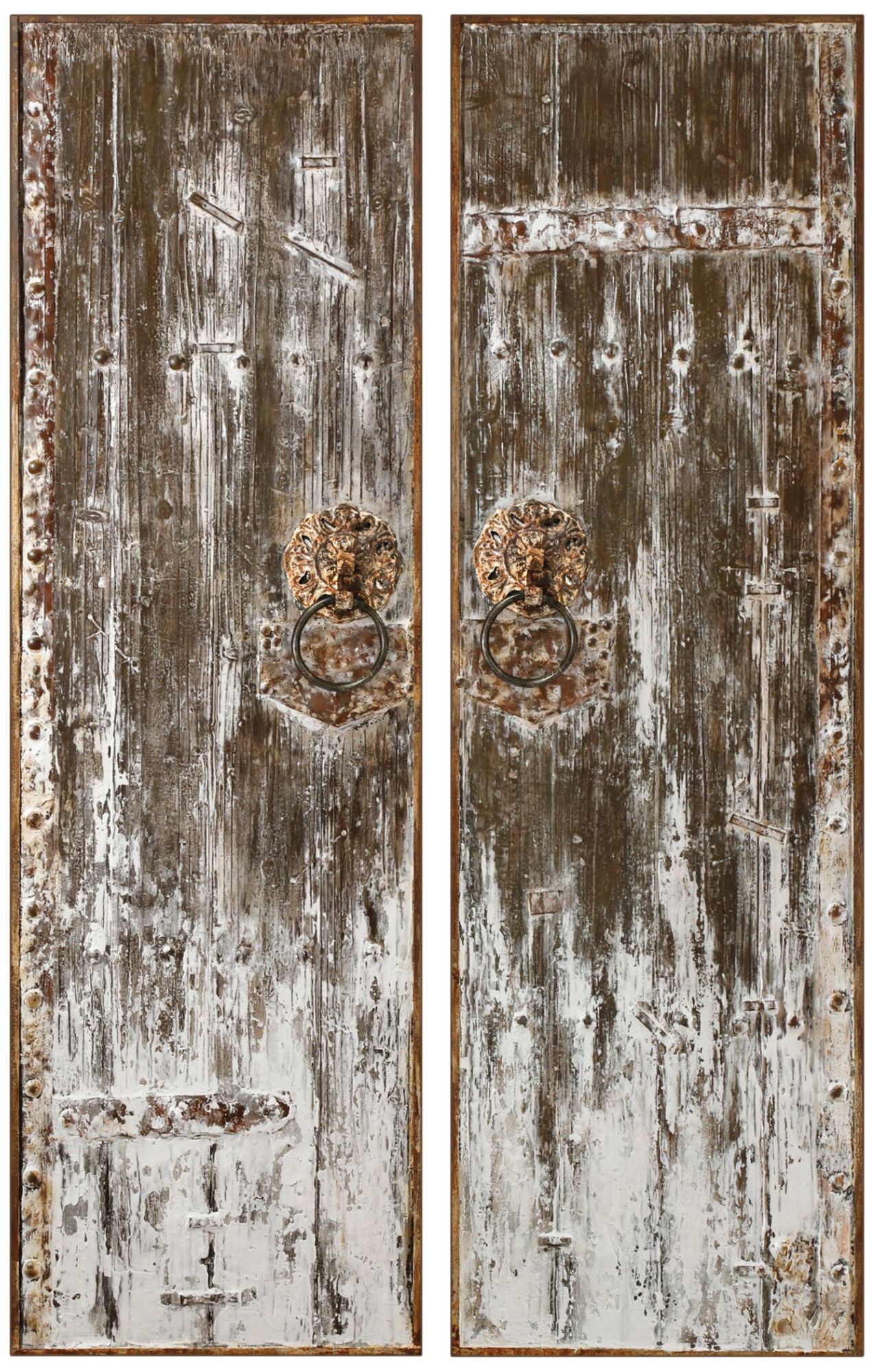 Uttermost Giles 60 1/4"H 2-Piece Alternative Wall Art Set