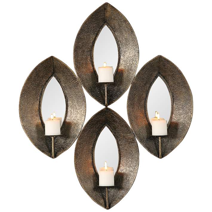 Uttermost Zulia 16 High Candle Wall Sconce Set of 2