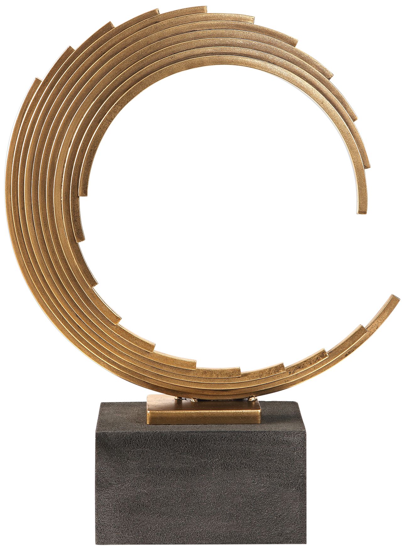 Saanvi 23 1/2" High Curved Rods Modern Sculpture by Utermost