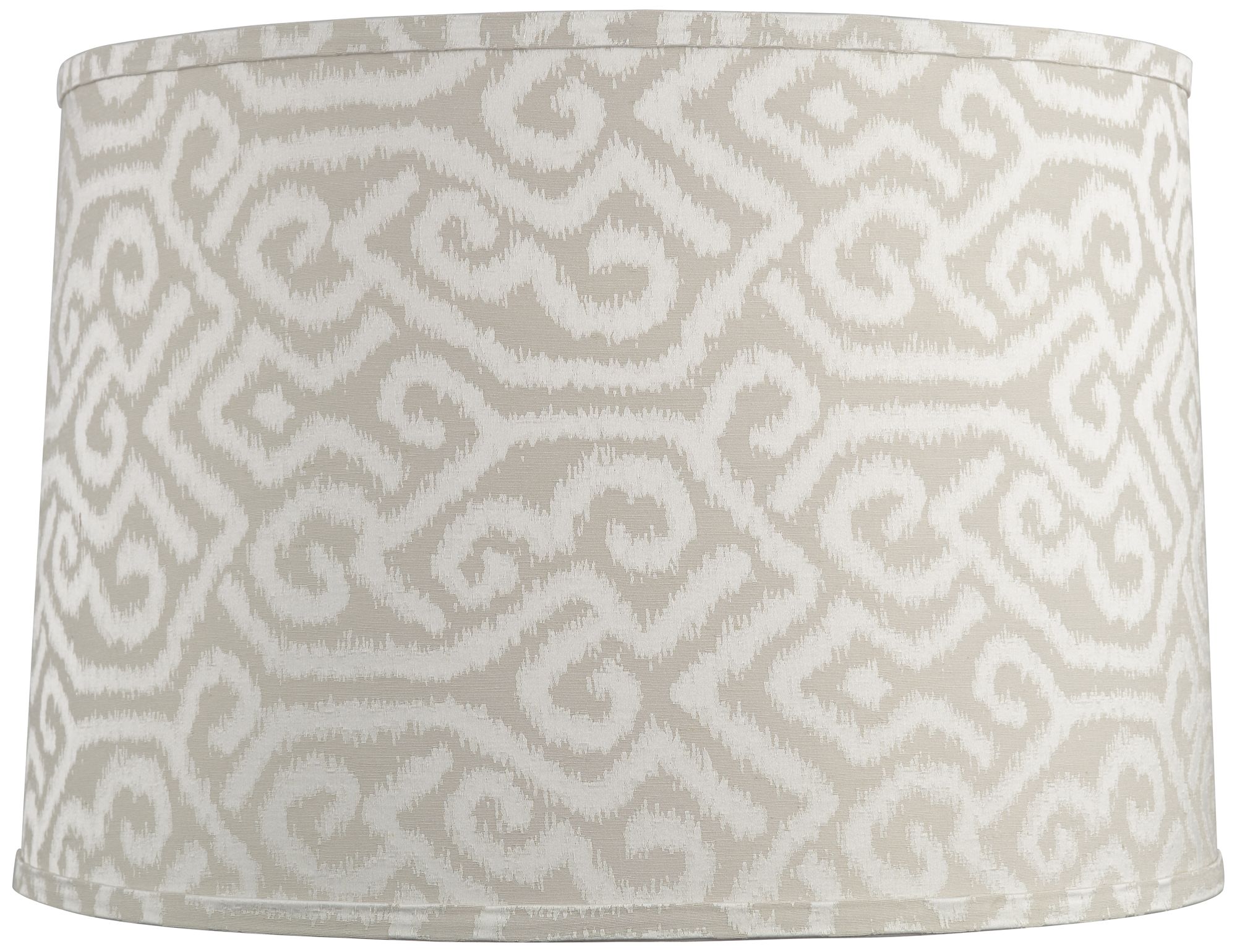 Liaoning Cream Drum Lamp Shade 15x16x11 (Spider)