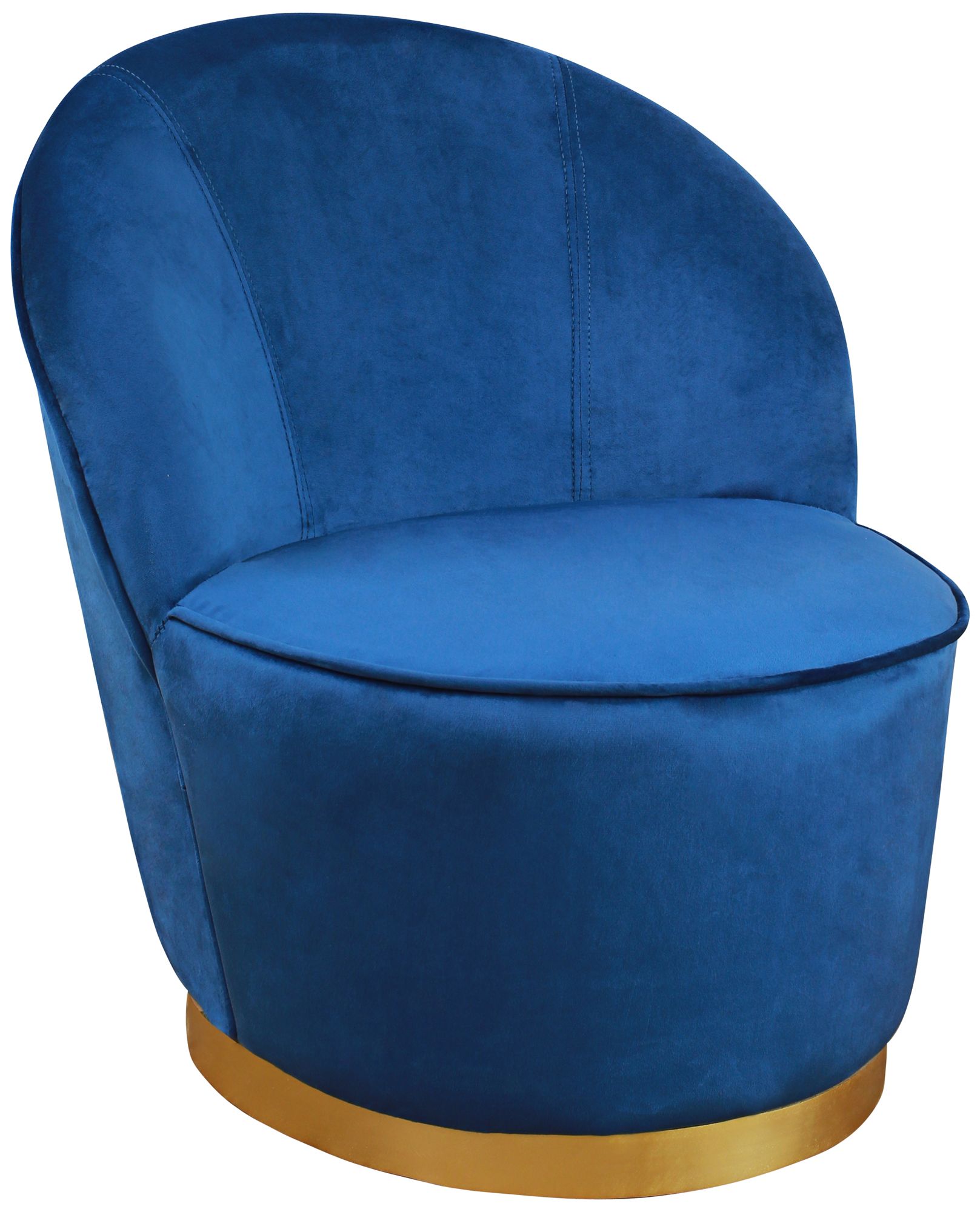 Julia Blue Velvet Junior Chair