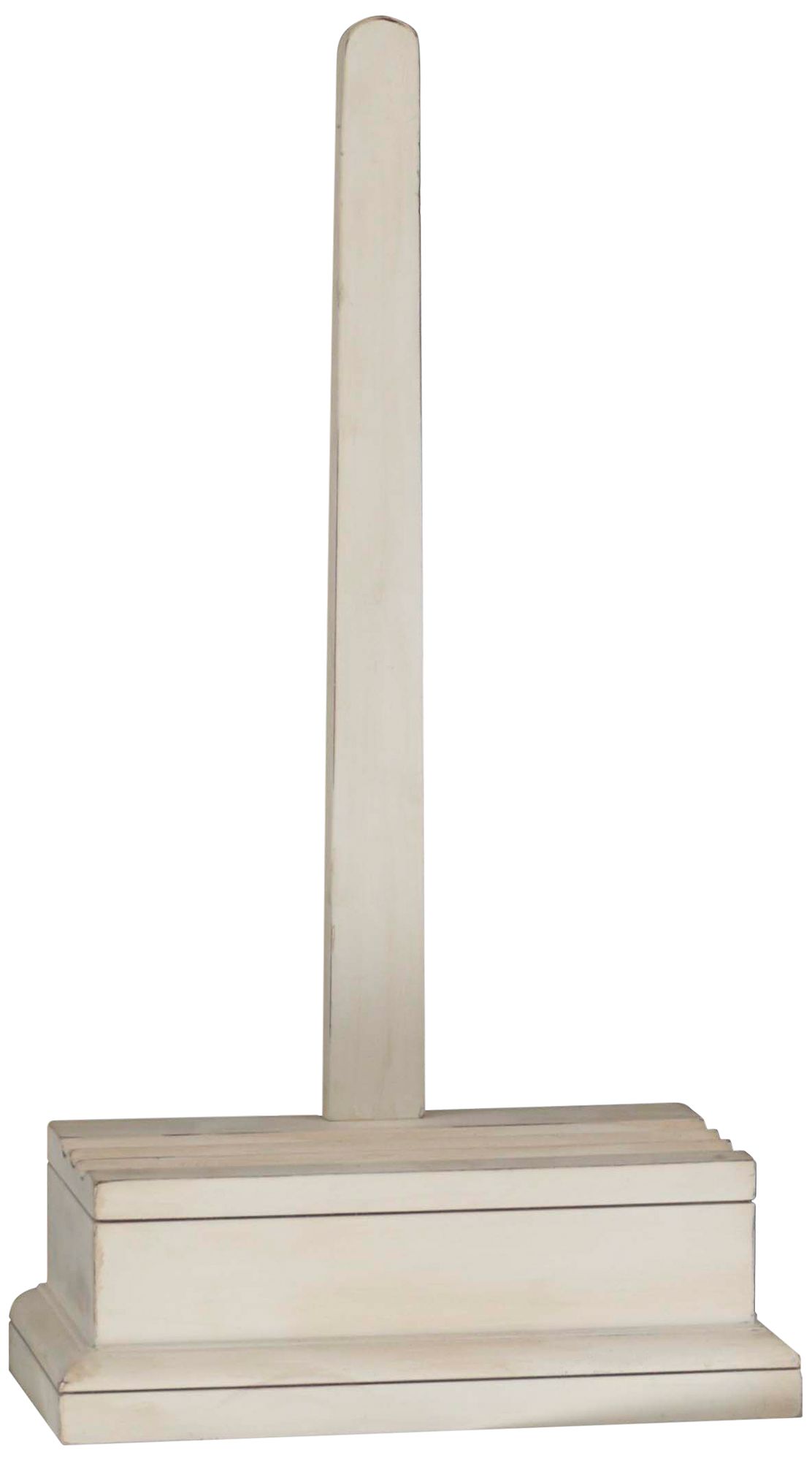 Whitewash Wood 21" High Display Easel