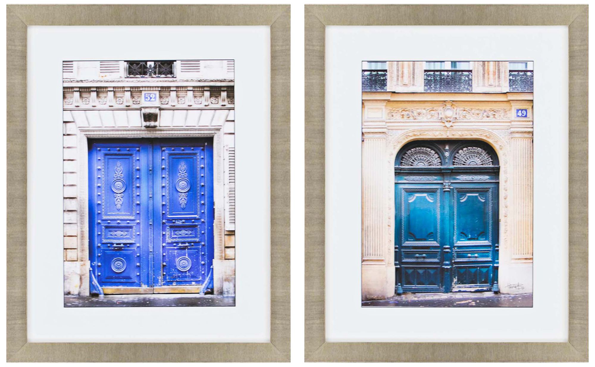 Pigalle II 2-Piece 29" High Framed Giclee Wall Art Set