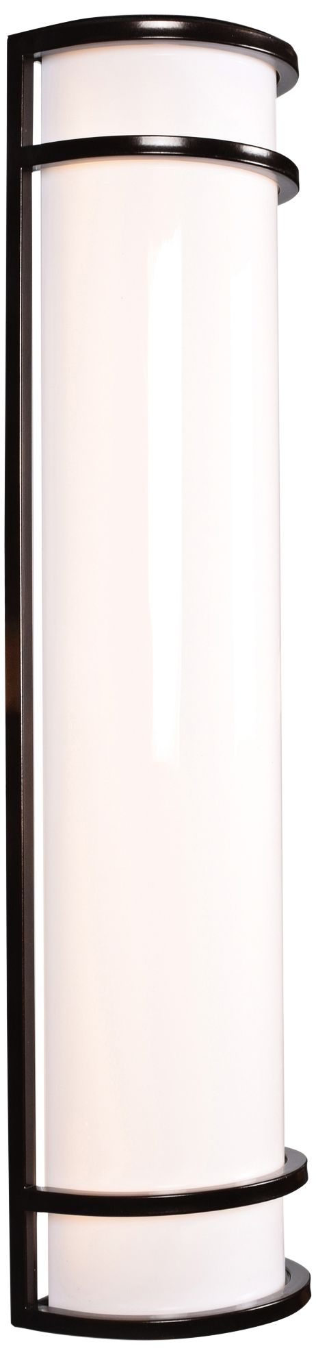 Cove 24" High Bronze LED Outdoor Wall Light