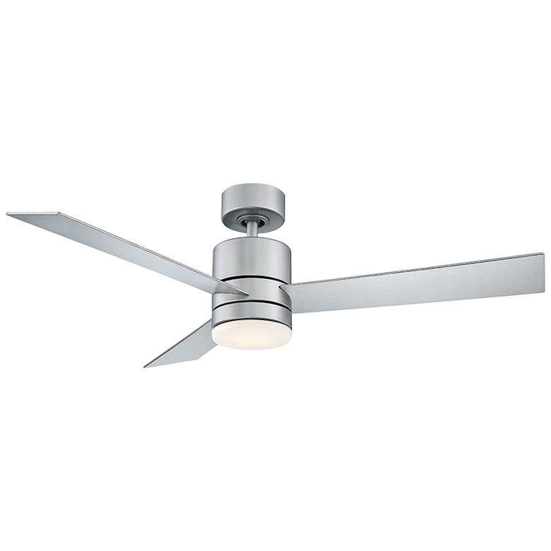 52" Modern Forms Axis Silver LED Wet Ceiling Fan - #58W42 ...