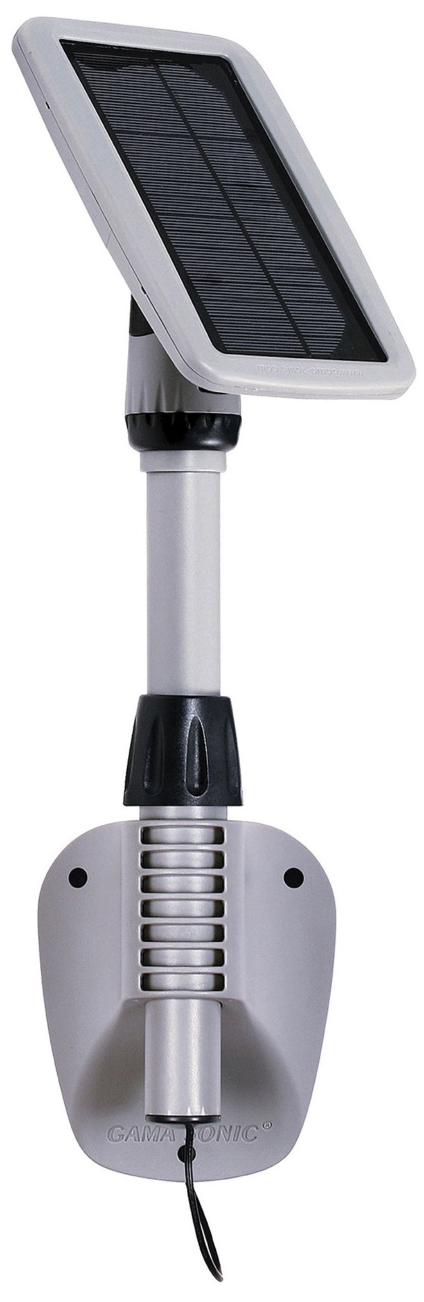 Light My Shed IV 22 1/4"H Black and White Solar