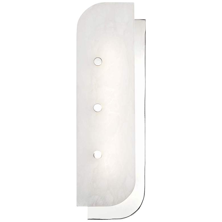 Hudson Valley Yin and Yang 18 1/2&quot; High Nickel LED Wall Sconce