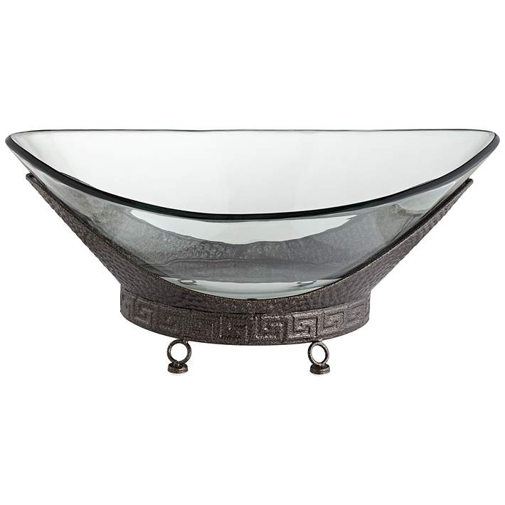 ø25cm-Bowl Food/sottocandela glass Vera Cylindrical Bowl 8cm 