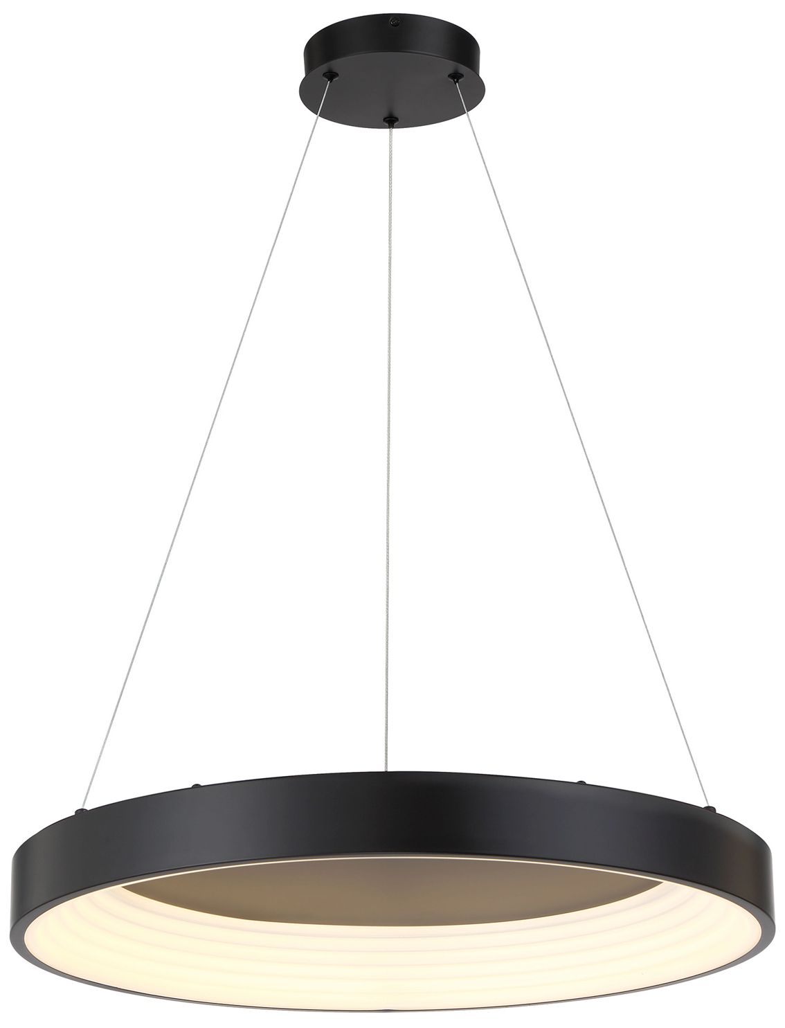 George Kovacs Conc 1-light Led Black Pendant