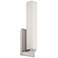 Modern Forms Vogue 15" High Brushed Nickel LED Wall Sconce
