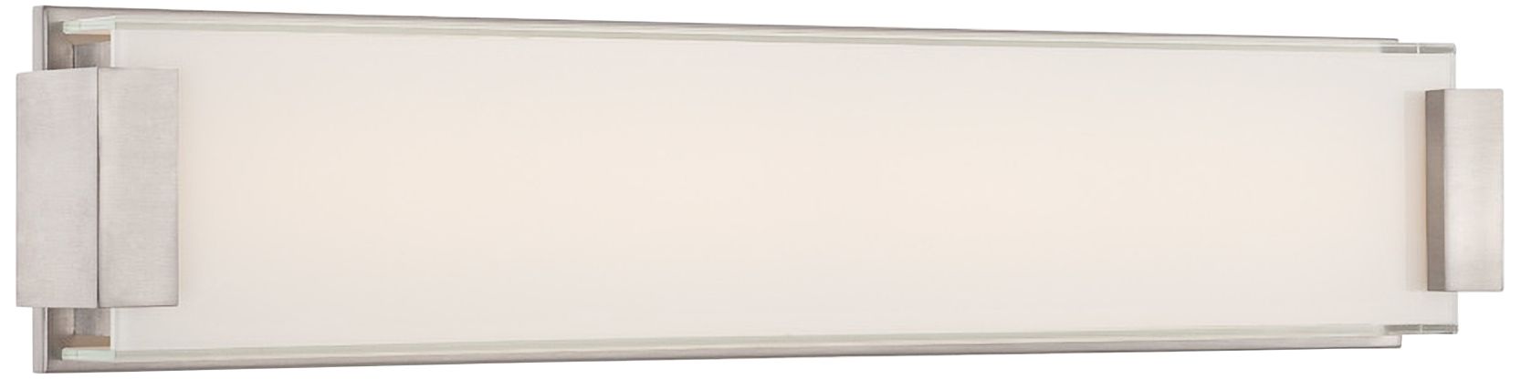 Modern Forms Polar 26" Wide Brushed Nickel LED Bath Light