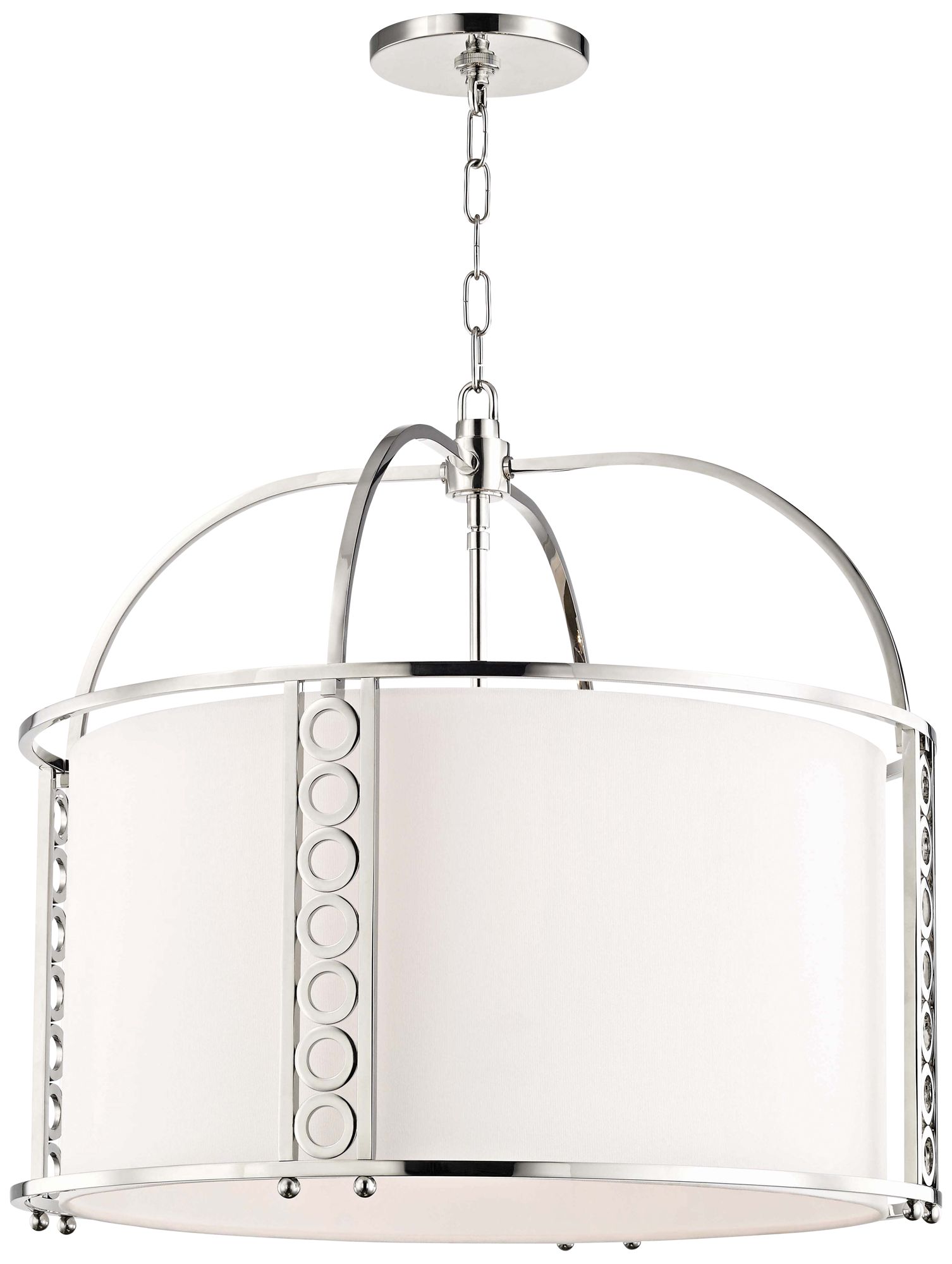 Hudson Valley Infinity 24"W Polished Nickel Pendant Light