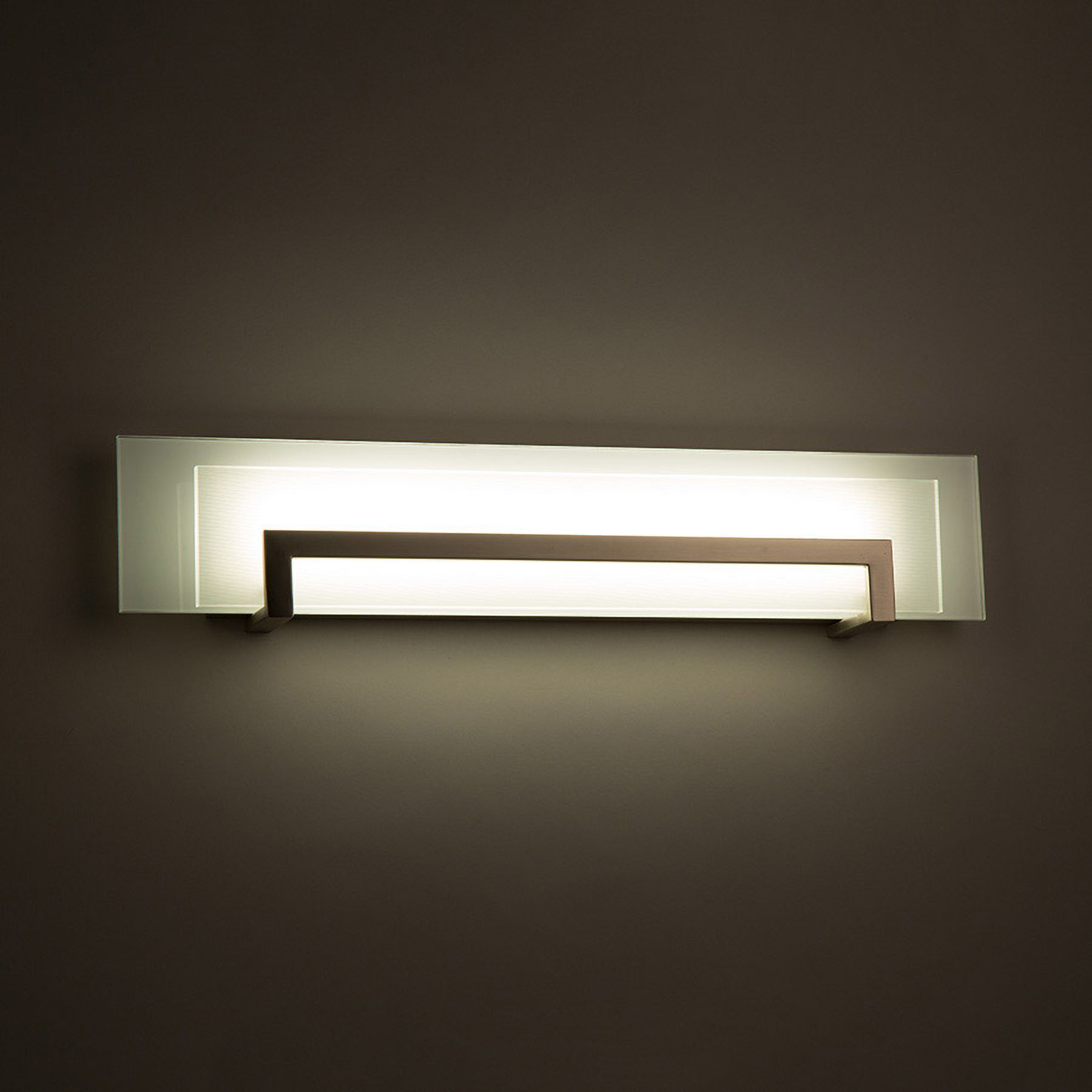 Modern Forms Margin 26" Wide Satin Nickel LED Bath Light