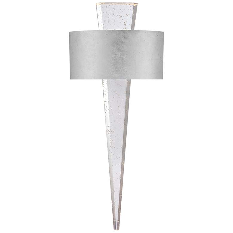 Modern Forms Palladian 23 3/4&quot;H Silver Leaf LED Wall Sconce