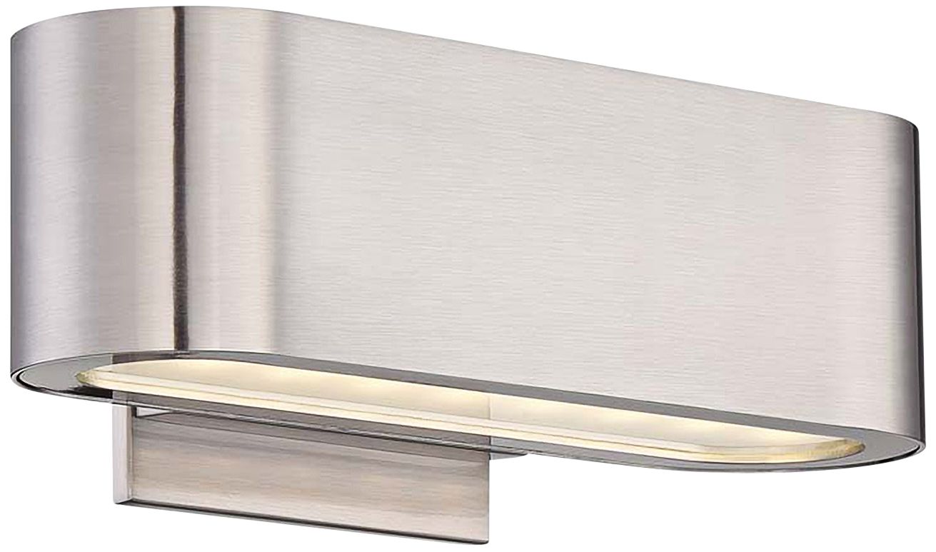 Modern Forms Nia 4 1/2" High Brushed Nickel LED Wall Sconce