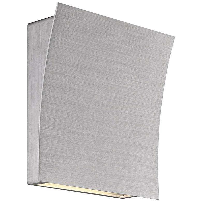 Modern Forms Slide 10&quot; High Brushed Aluminum LED Wall Sconce