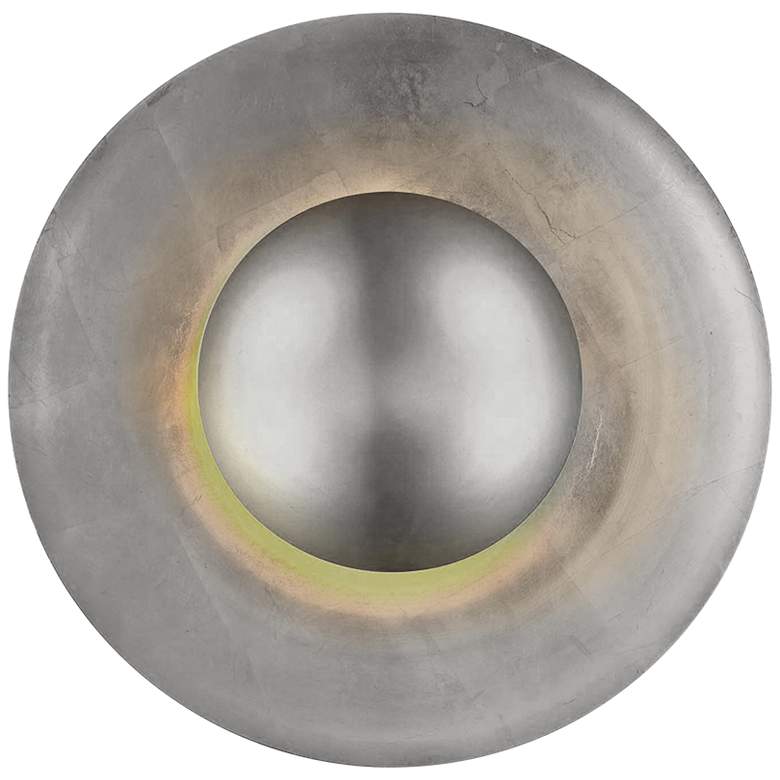 Modern Forms Blaze 24&quot; High Silver Leaf LED Wall Sconce