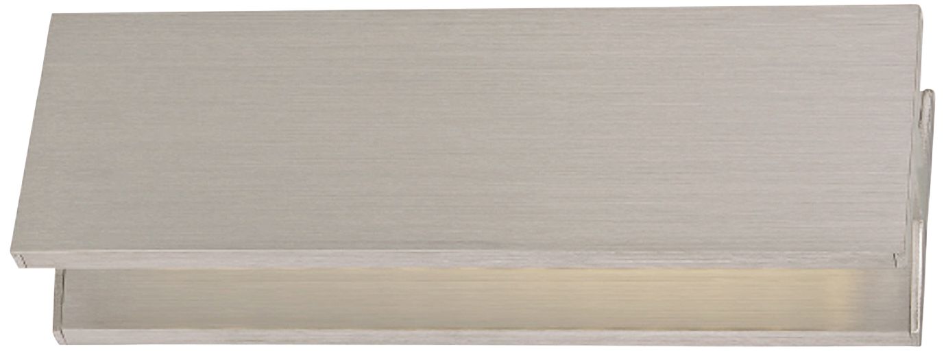 Modern Forms Ibeam 14" High Brushed Aluminum LED Wall Sconce