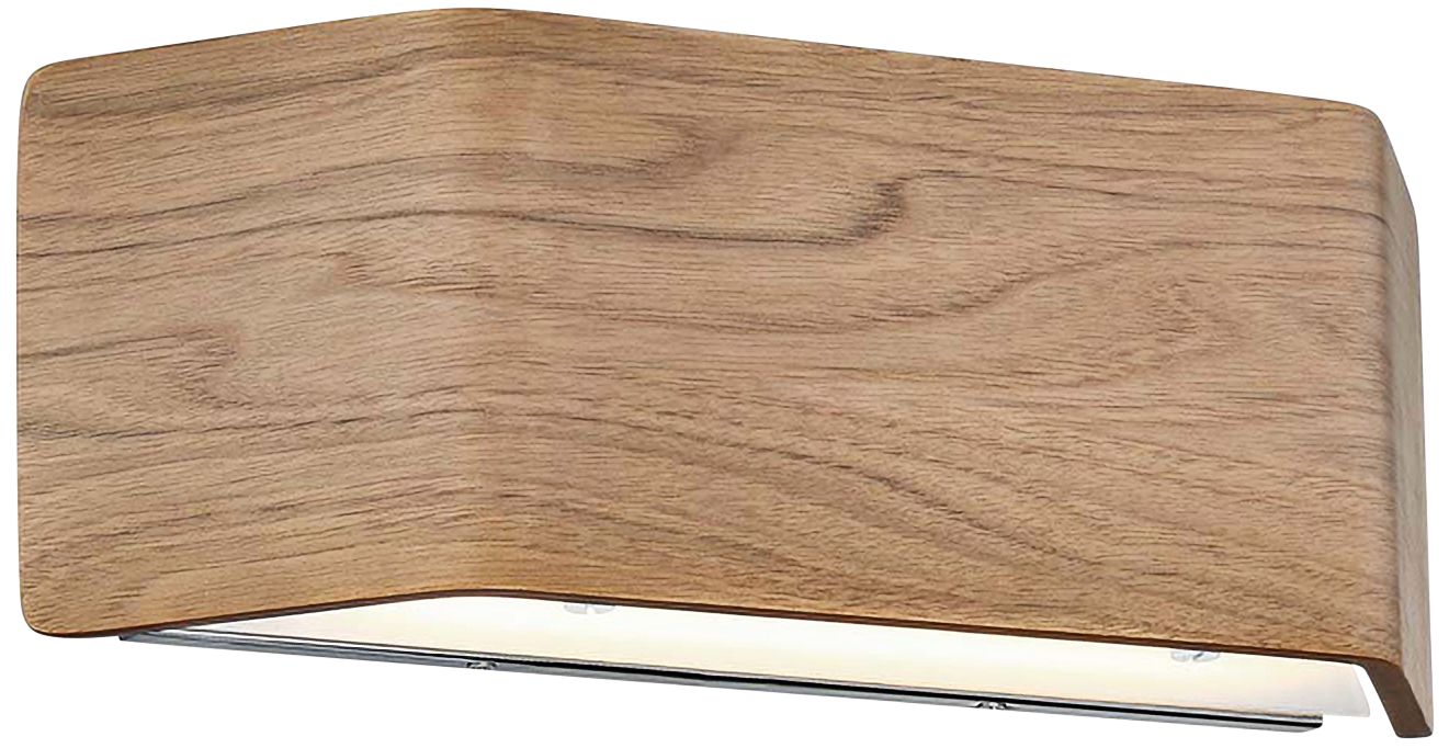 Modern Forms Asgard 5" High Walnut LED Wall Sconce