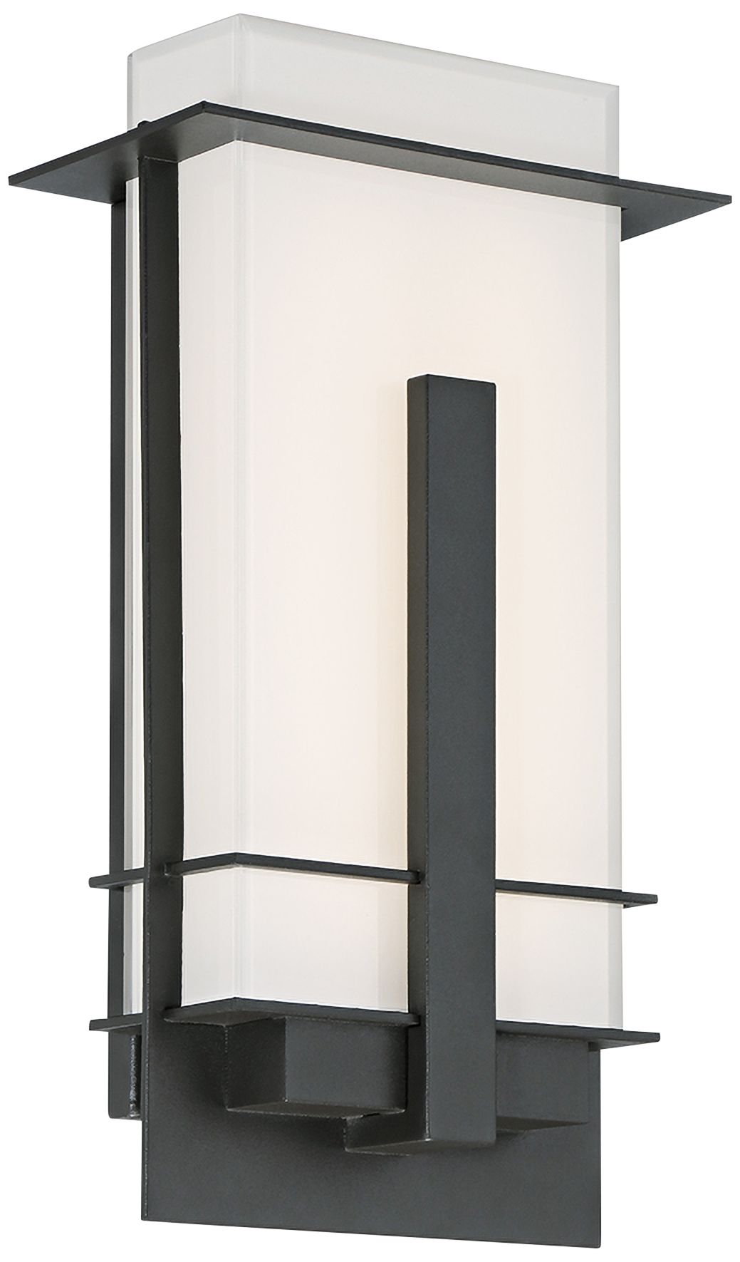 Modern Forms Kyoto 14" High Bronze LED Outdoor Wall Light