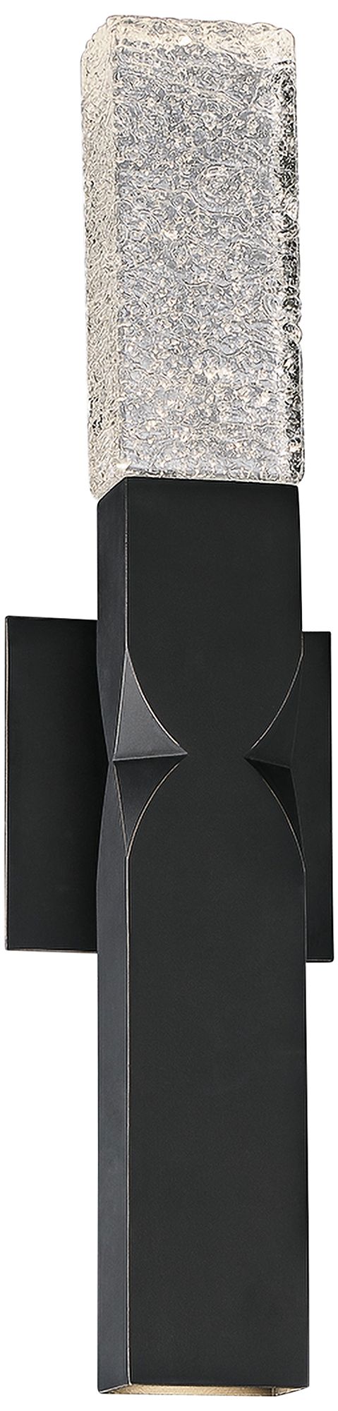 Modern Forms Torch 20" High Bronze LED Outdoor Wall Light