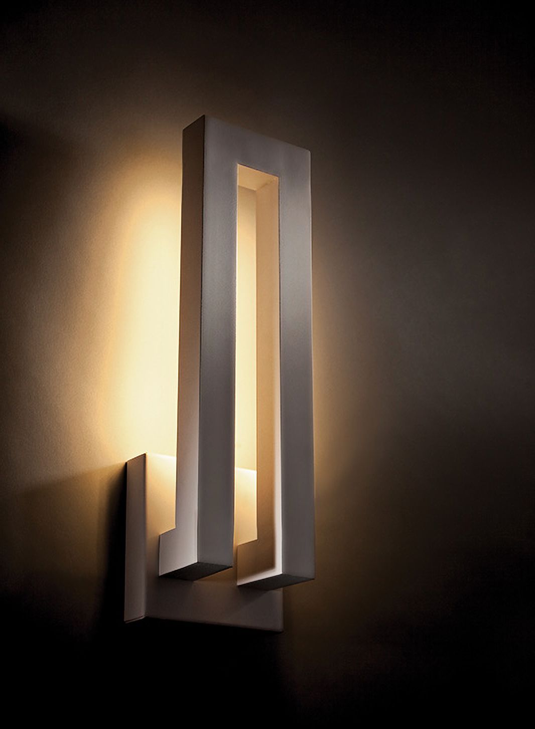 Modern Forms Forq 18" High Graphite LED Outdoor Wall Light