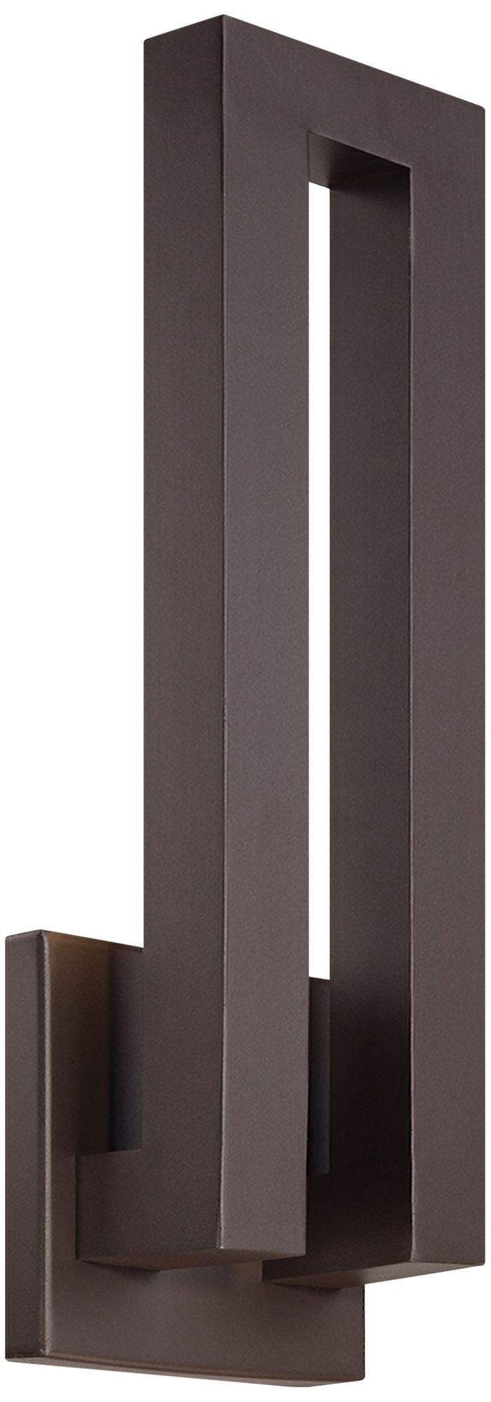 Modern Forms Forq 24" High Bronze LED Outdoor Wall Light