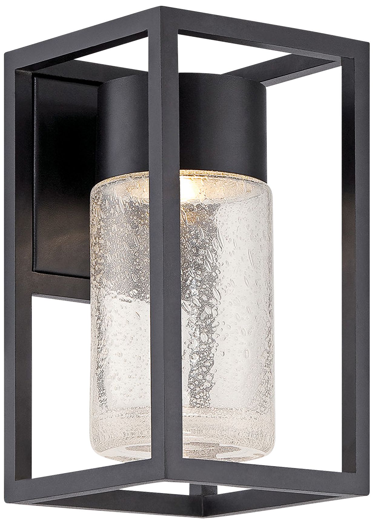 Modern Forms Structure 11" High Black LED Outdoor Wall Light